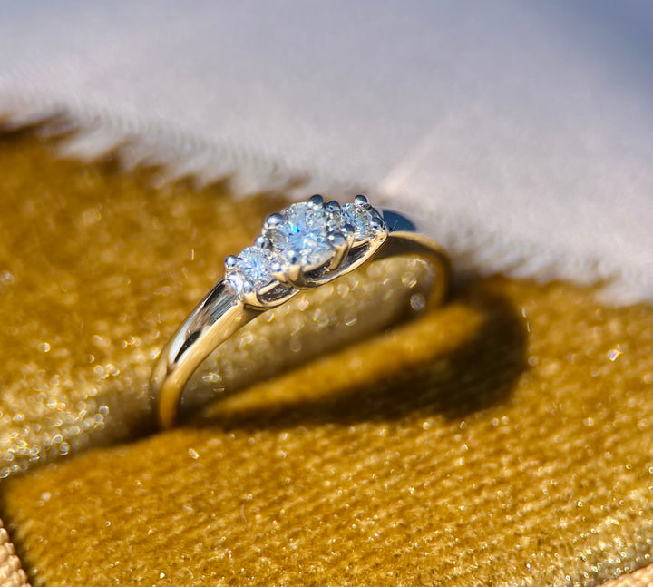 1/4 Carat Diamond Ring in 14k White Gold