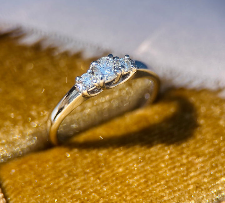 1/4 Carat Diamond Ring in 14k White Gold