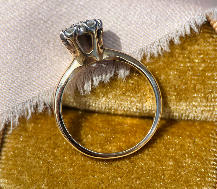Over 1/3ctw Carat tw Vintage Diamond Ring in 14k Yellow Gold