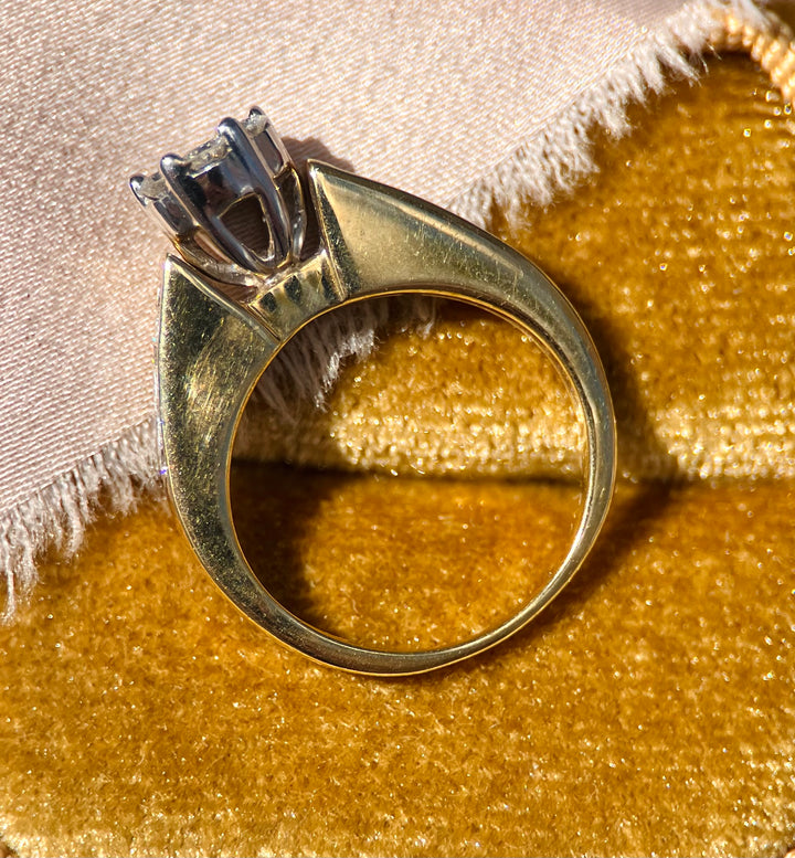 Sparkling 5/8ctw Diamond Ring in 14k Yellow Gold