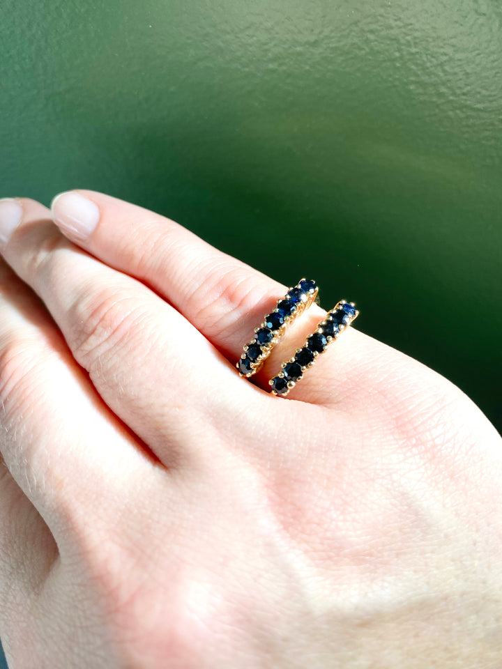 Midnight Sapphire Ring