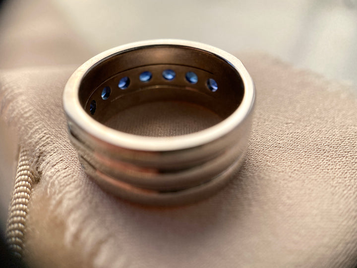 Starry Night Sapphire Band