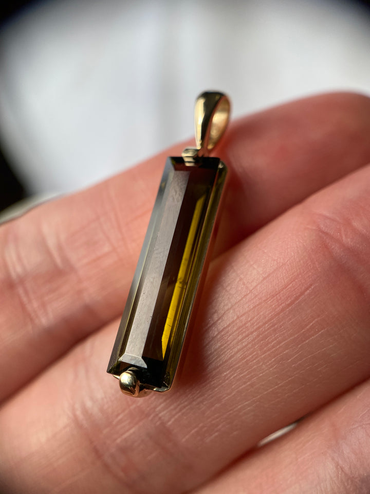 Among The Trees Tourmaline Pendant