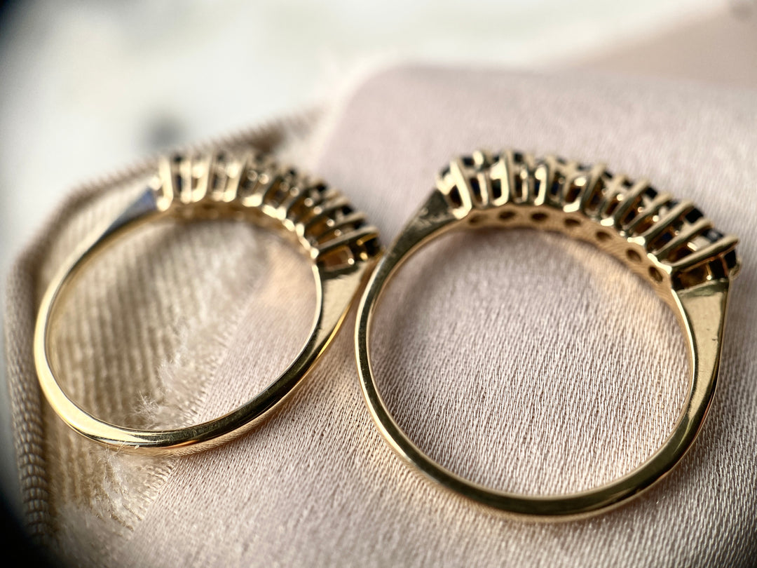 Midnight Sapphire Ring