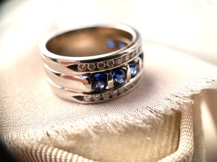 Starry Night Sapphire Band