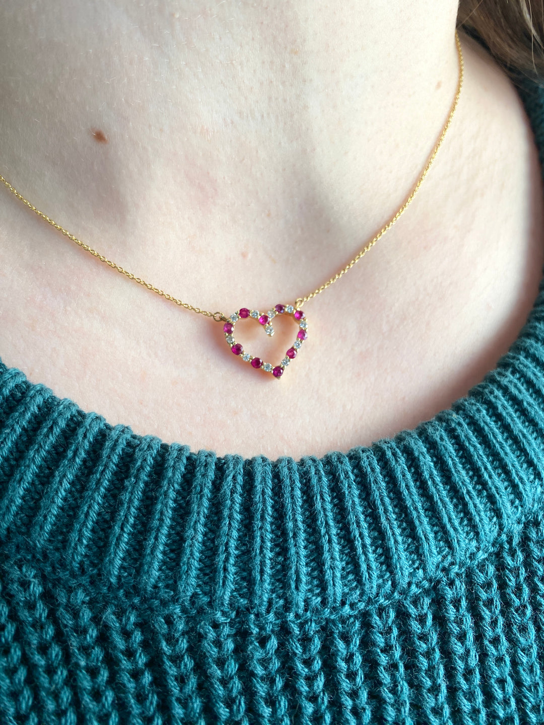 My Sweetheart Heart Necklace
