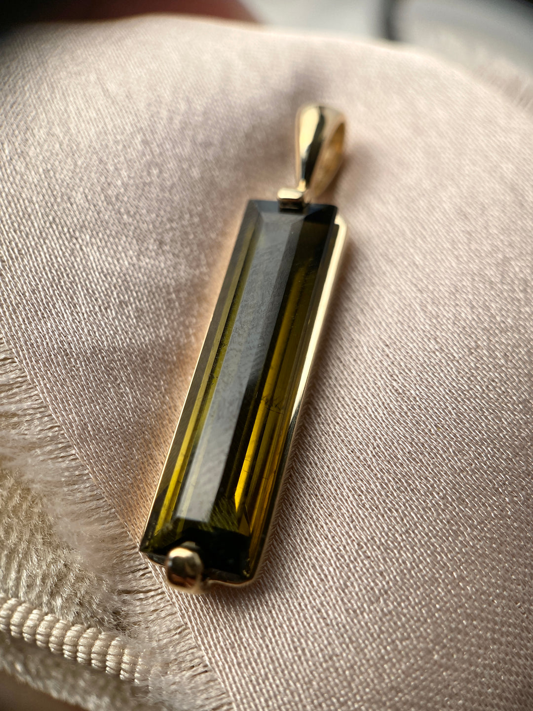 Among The Trees Tourmaline Pendant