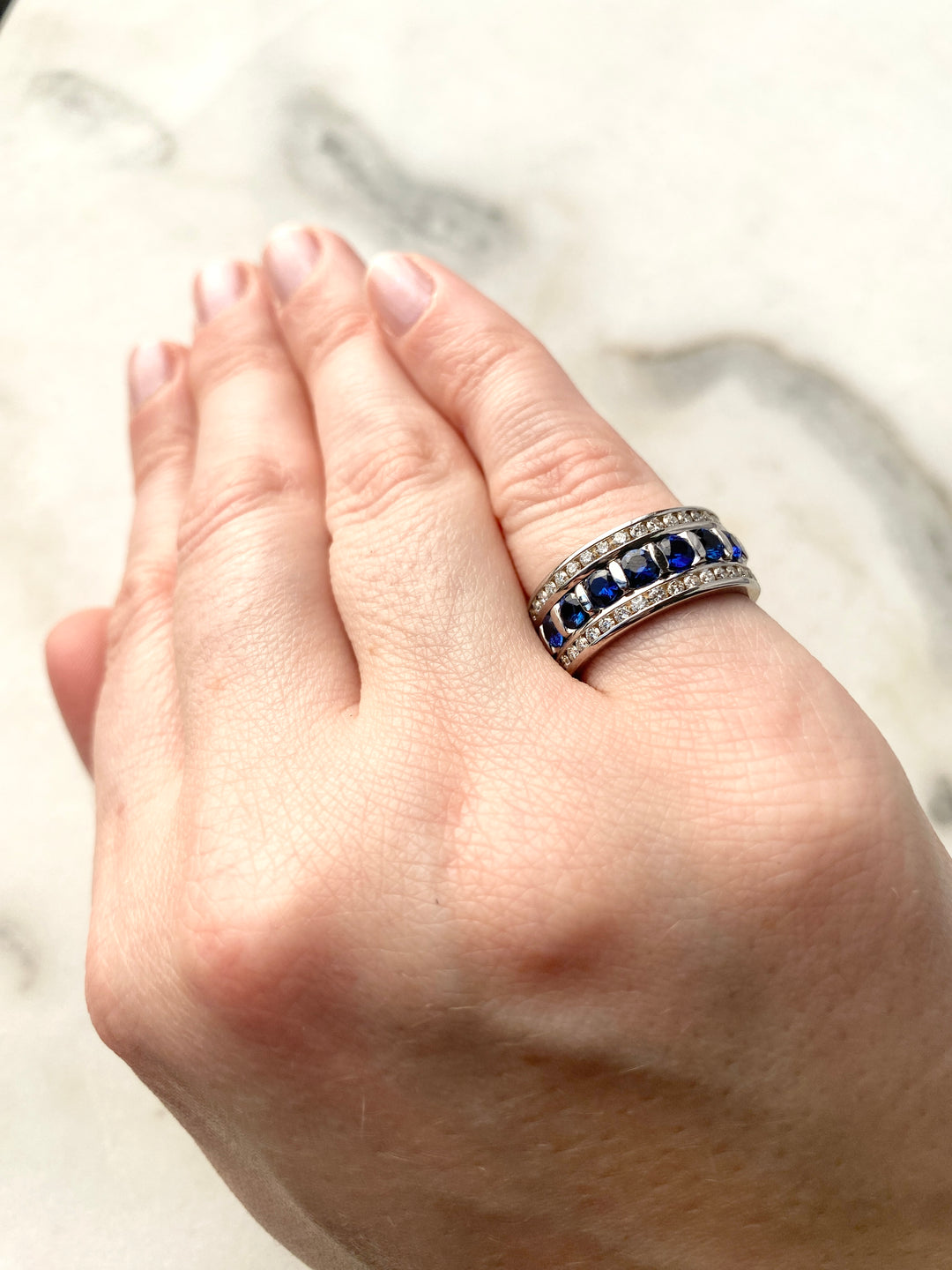 Starry Night Sapphire Band
