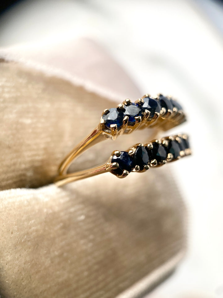 Midnight Sapphire Ring