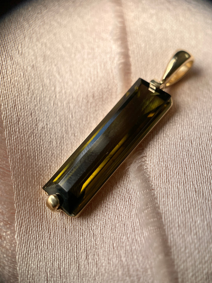 Among The Trees Tourmaline Pendant