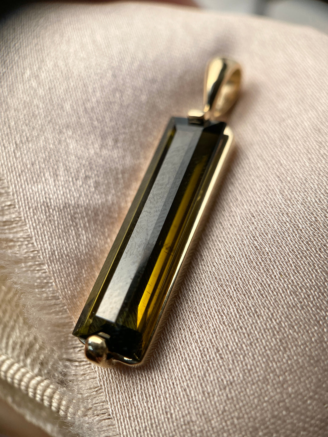 Among The Trees Tourmaline Pendant