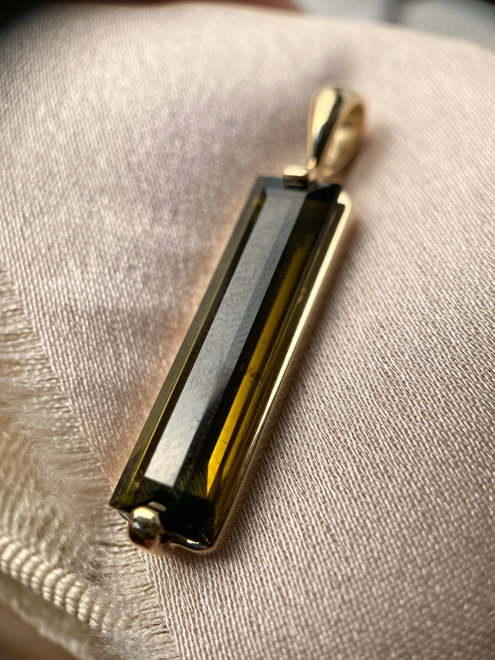 Among The Trees Tourmaline Pendant