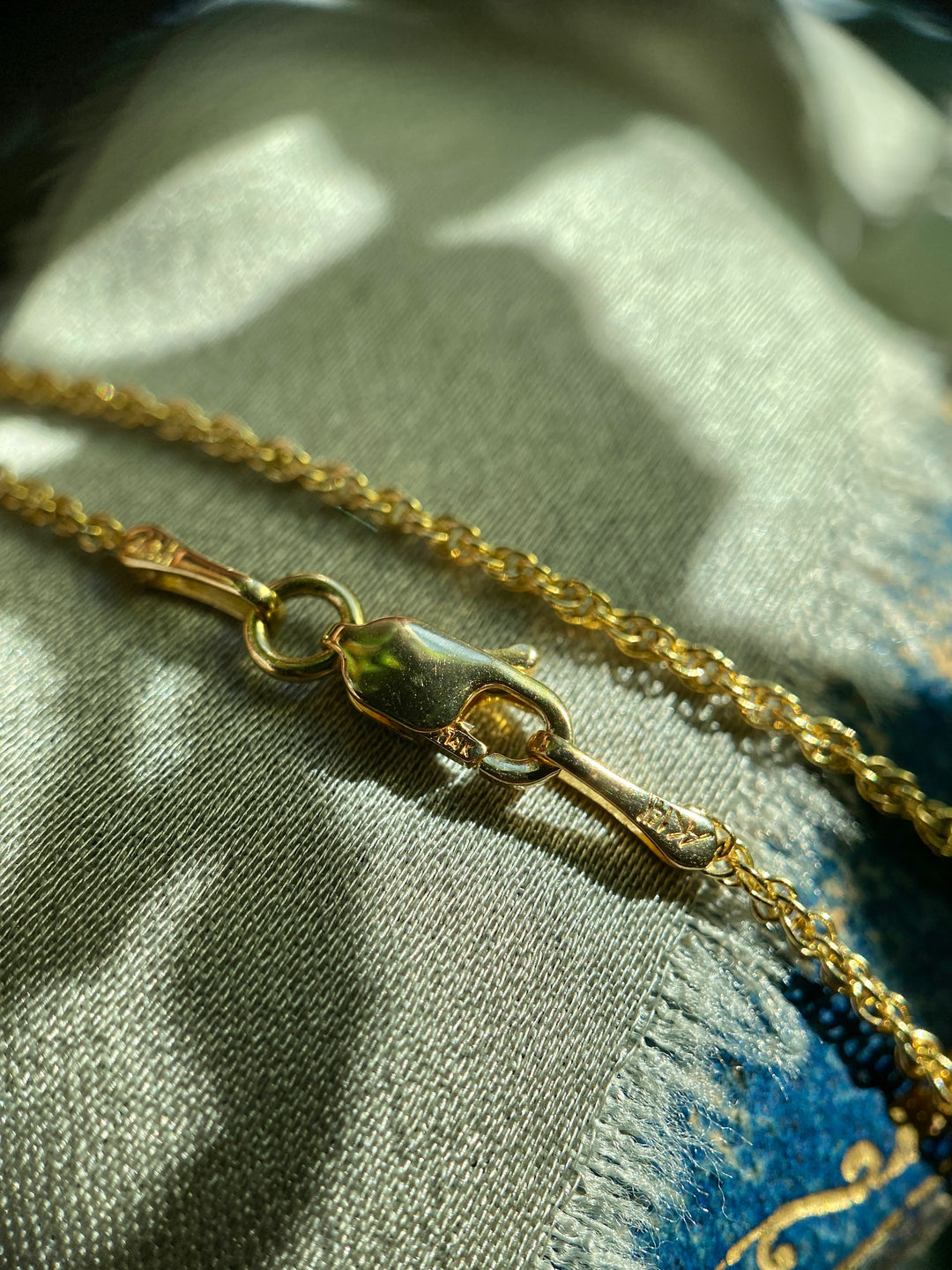 Loose Rope Chain in 14k Yellow Gold 18“