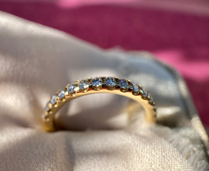 Shine Bright Diamond Band in 18k Yellow Gold