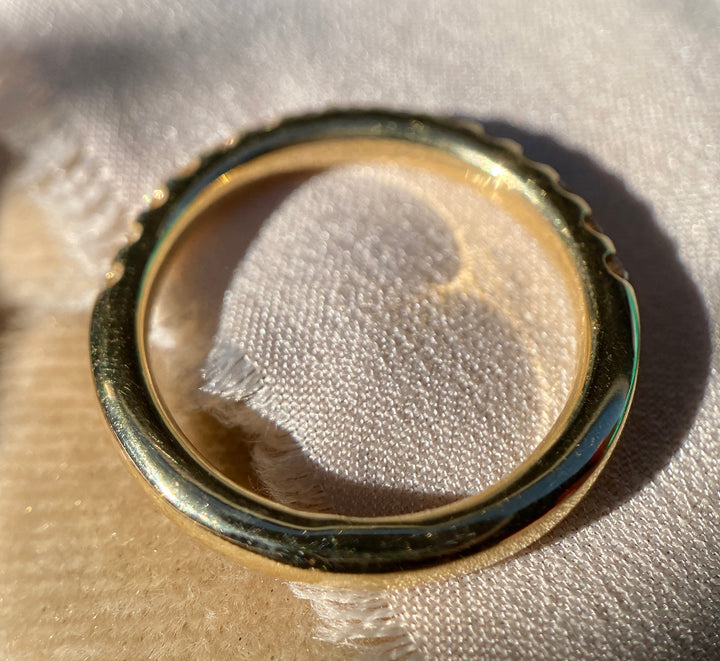 Shine Bright Diamond Band in 18k Yellow Gold