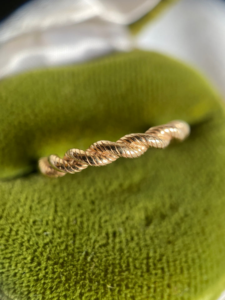 Twisted Together Band in 14k Yellow Gold