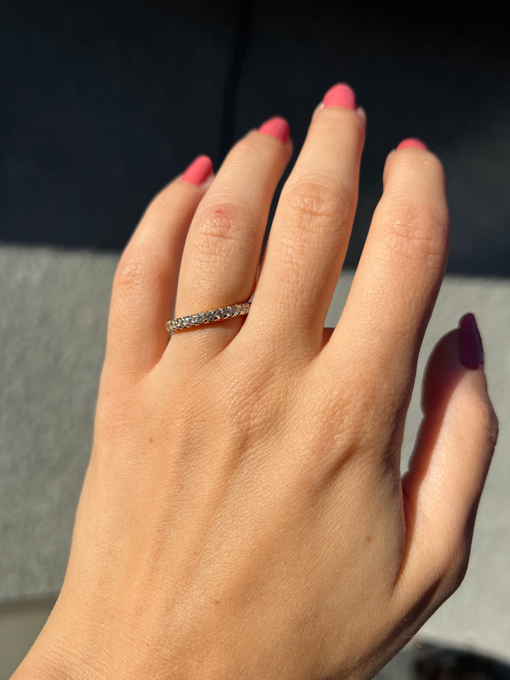 Shine Bright Diamond Band in 18k Yellow Gold