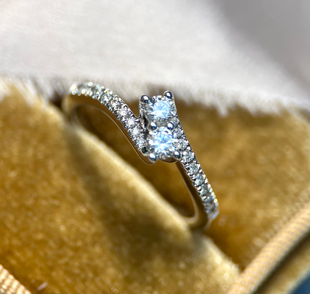 Ever Us 1/2 Carat tw Diamond Ring in 14k White Gold