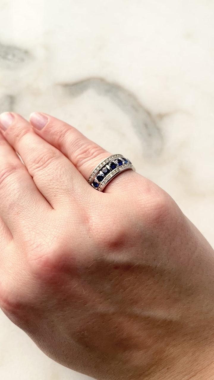 Starry Night Sapphire Band