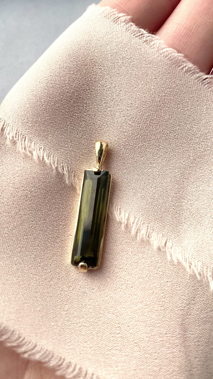 Among The Trees Tourmaline Pendant