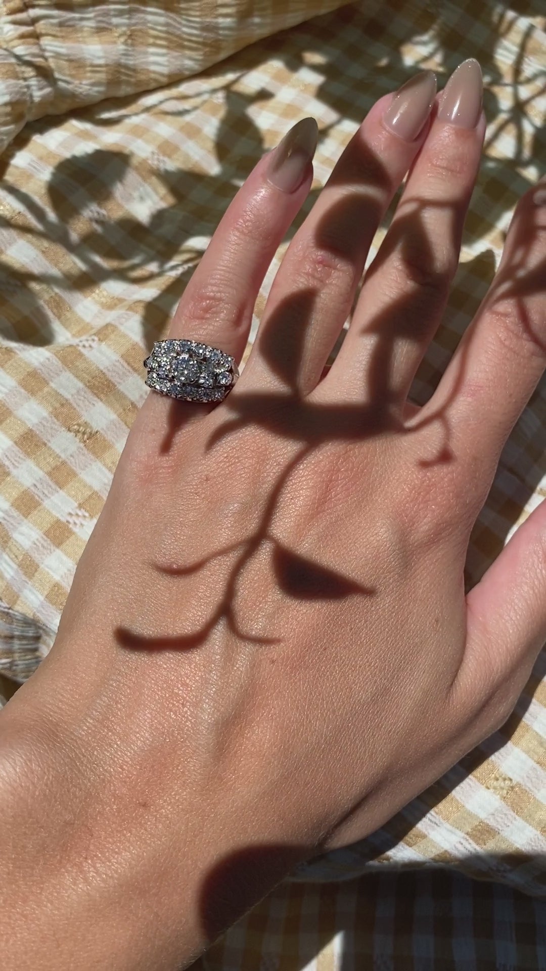 TCW 1.42 Vintage Luxury Setting With Diamonds in 14k White Gold