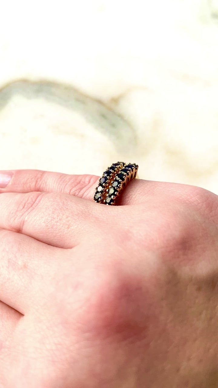 Midnight Sapphire Ring